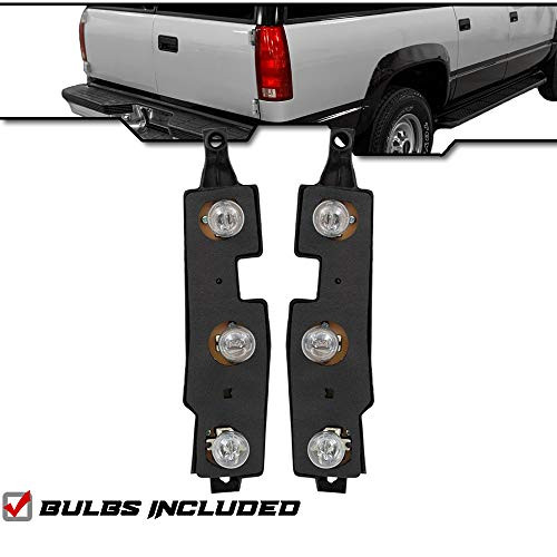 Epic Lighting OE Style Replacement Tail Light Connector Plate Compatible with 1988-2000 CK Pickup Suburban Tahoe Yukon Blazer Escalade Chevy GMC  GM2806101 16511565 GM2807101 16511566  Pair