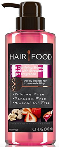 Clairol Hair Food Strawberry Ginger Root Cleansing Shampoo - 10.1 Oz