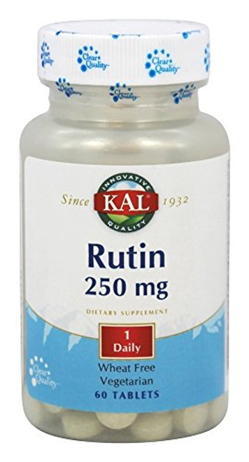 Kal 250 Mg Rutin Tablets 60 Count