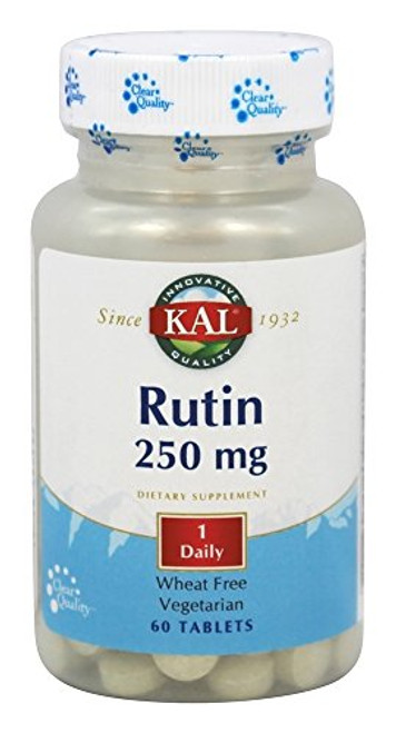 Kal 250 Mg Rutin Tablets 60 Count Kal 250 Mg Rutin Tablets 60 Count