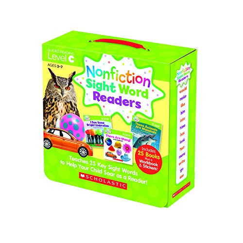 Scholastic SC-584283 Nonfiction Sight Word Readers Set Level C Pack of 27