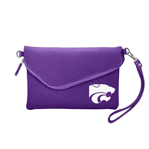 NCAA Kentucky Wildcats Pebble Fold Over Crossbody Purse