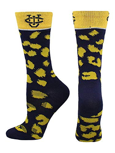 TCK UC Irvine Anteaters Womens Savage Socks BlueGold Medium