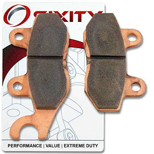 Sixity Front Sintered Brake Pads 1990-1996 for Suzuki DR350 Set Full Kit L M N P R S T Complete