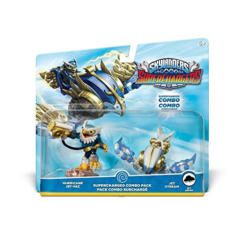 Skylanders Superchargers Dual Pack 2 Hurricane Jet Vac Jet Stream PS4Xbox OneXbox 360Nintendo WiiNintendo Wii UNintendo 3DS