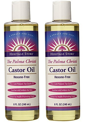 Heritage Products Heritage Store Castor Oil, 8 Ounce (Pack of 2)