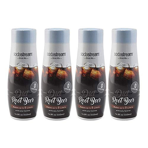 SodaStream Diet Root Beer 440ml 4-Pack