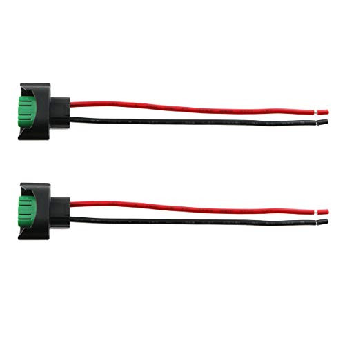E-outstanding H11 Conversion Connector 2PCS H8 H9 H11 881 H27 880 Female Adapters Plugs Wiring Harness Sockets with 5.9Inch Wire for Headlight Fog Light