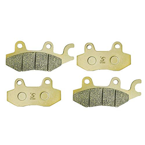 SYUU Motorcycle Replacement Front Rear Brake Pads Brakes for Kawasaki EX 250 R Ninja 250 R 2008-2012 EX 300 2013-2016 FA197F FA197R