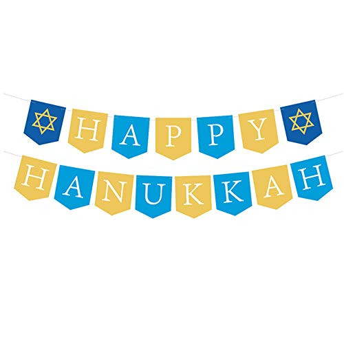 Seihoo Happy Hanukkah Banner for Hanukkah Celebration Hanging Banner for Happy Chanukah. Seihoo Happy Hanukkah Banner for Hanukkah Celebration Hanging Banner for Happy Chanukah.