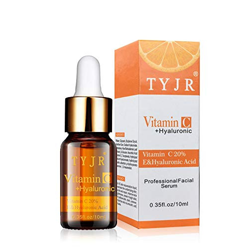 Vitamin C Serum for Face 20 percent with Hyaluronic Acid  and  Vitamin E for Acne Anti Wrinkle Anti Aging Fades Age Spots and Sun Damage