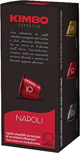 4 Boxes of Kimbo Espresso Napoli Nespresso Capsules