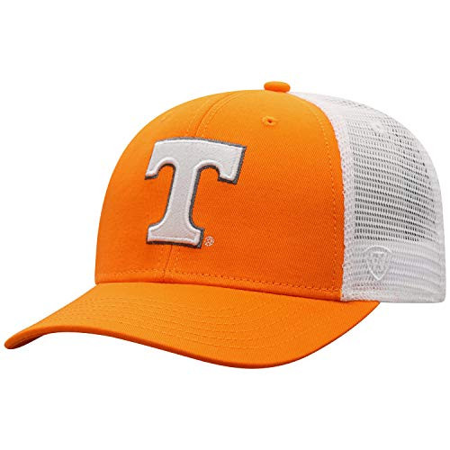 Top of the World Tennessee Volunteers Mens Top of the World BB Trucker Hat Team Color Primary Icon Adjustable Top of the World Tennessee Volunteers Mens Top of the World BB Trucker Hat Team Color Primary Icon Adjustable
