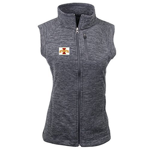 Ouray Sportswear NCAA Iowa State Cyclones W Guide Vest Medium Charcoal Heather Ouray Sportswear NCAA Iowa State Cyclones W Guide Vest Medium Charcoal Heather