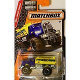 Matchbox 2016 MBX Heroic Rescue Flame Smasher (Water Truck), Blue and Yellow