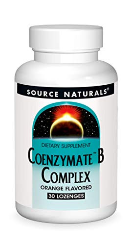 Source Naturals Coenzymate B Complex - Orange Flavor That Melts in Mouth - B Vitamins - 30 Lozenges