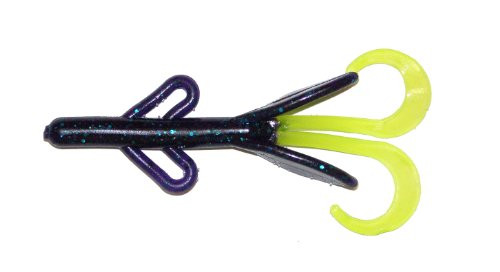 Big Bite Baits 4-Inch Creature Bait-Pack of 10 June BugChart Tail