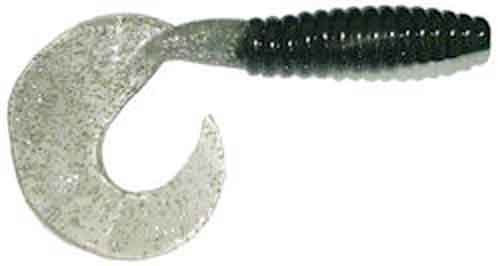 Big Bite Baits 3-Inch Fat Grub Lure 100-Pack Black-n-Silver Big Bite Baits 3-Inch Fat Grub Lure 100-Pack Black-n-Silver