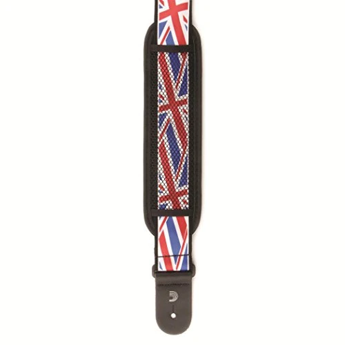 Planet Waves Woven Guitar Strap wPad Union Jack