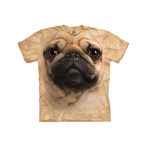 The Mountain Pug Face Child T-Shirt Tan XL The Mountain Pug Face Child T-Shirt Tan XL