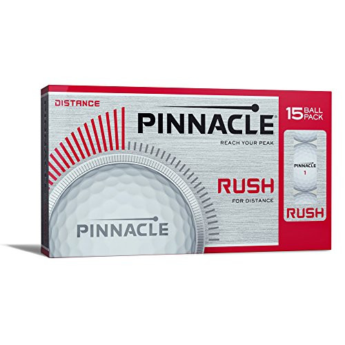 Pinnacle Rush Golf Balls White 15 Ball Pack