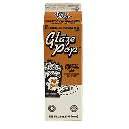 Popcorn Supply  Glaze Pop Flavors  by Gold Medal Products Caramel