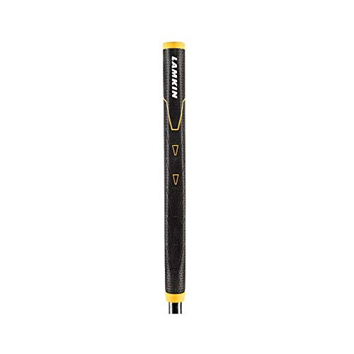 Lamkin Sink Fit Deep-V Standard Putter Grip BlackYellow 10.5inch Golf