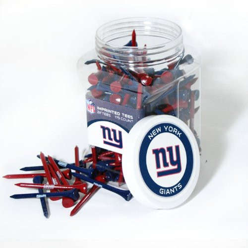 Team Golf NFL New York Giants 2-34inch Golf Tees 175 Pack Regulation Size Multi Team Colors