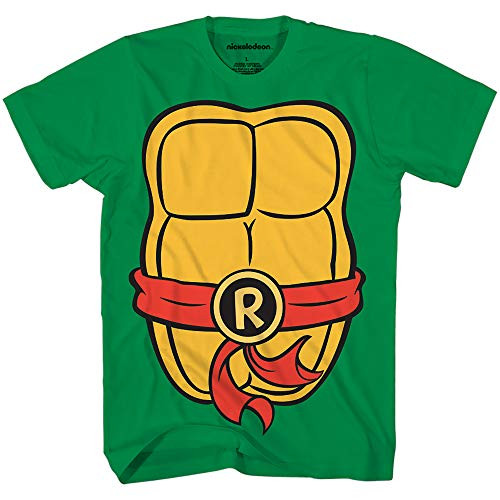 Teenage Mutant Ninja Turtles TMNT Mens Costume T-ShirtRaphaelSmall