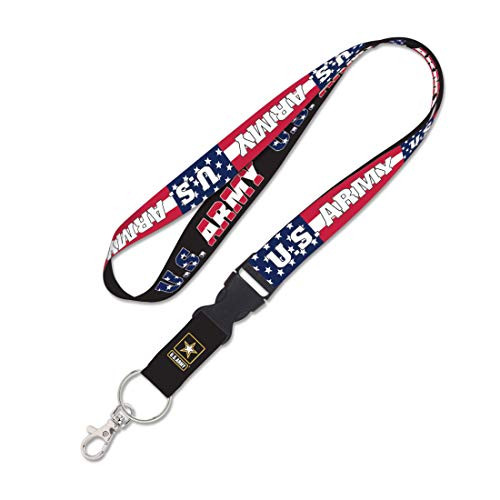 U.S. Army Flag Lanyard wDetachable Buckle 1inch