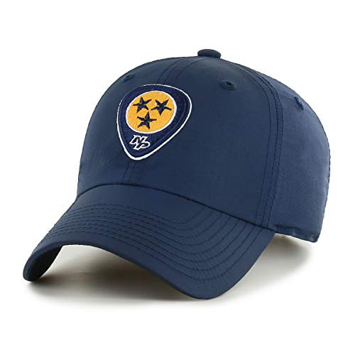 OTS NHL Nashville Predators Mens Wind Swept Challenger Adjustable Hat Team Color One Size