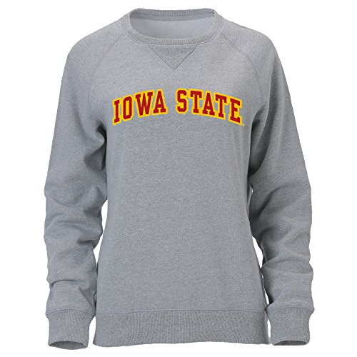 Ouray Sportswear NCAA Iowa State Cyclones W Hotshot Crew Long Sleeve Medium Oxford Ouray Sportswear NCAA Iowa State Cyclones W Hotshot Crew Long Sleeve Medium Oxford