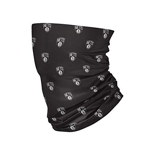 Brooklyn NBA Mini Print Logo Gaiter Scarf