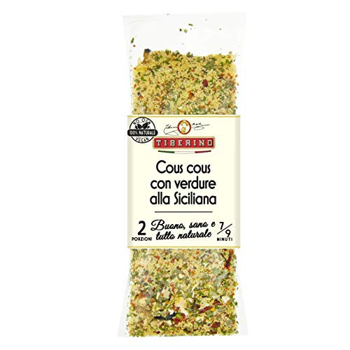 Tiberinos Real Italian Meals - Cous cous w Mild Spices vegetables
