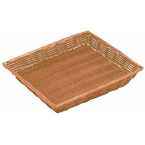 Natural Color Wicker Basket Rectangular - 14inchL x 12inchW x 2 12inchH