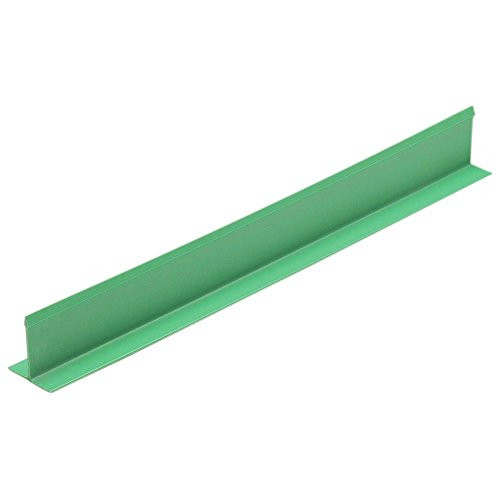 Produce Divider Green Plastic T Shape Shelf Divider - 18inchL x 2inchH