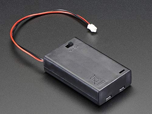 Adafruit Accessories 3xAAA Battery Holder w OnOff Switch 1 piece