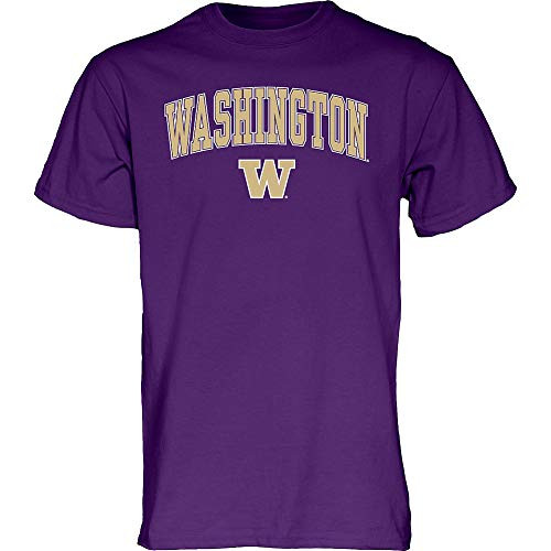 Elite Fan Shop Washington Huskies Tshirt Varsity Purple - XL