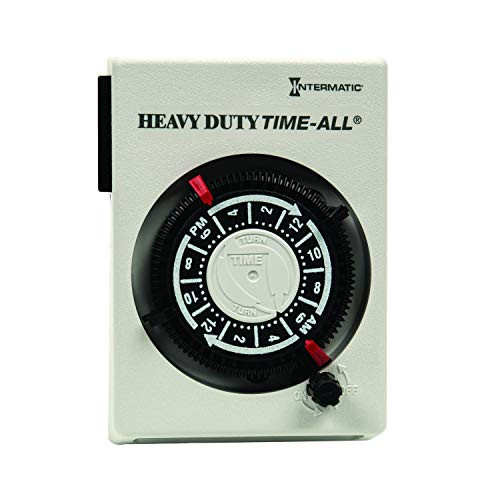 Intermatic HB112 Heavy-Duty Plug-in AC and Appliance Timer 240 VAC Timer