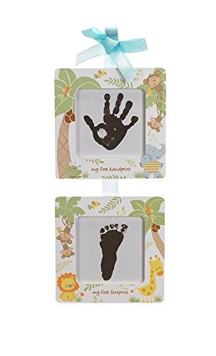 C.R. Gibson Jungle Friends Photo Frame Album and First Prints Set
