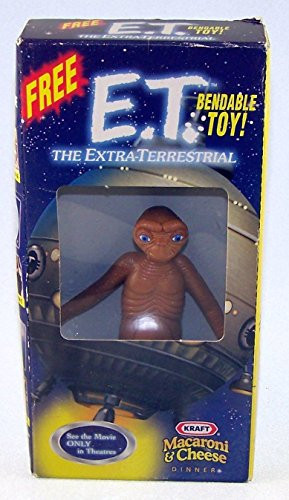 E.T. the Extra-Terrestrial Bendable Toy Figure from Kraft Macaroni  and  Cheese