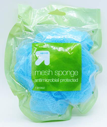 Mesh Sponge Antimicrobial Protected Pack of 4 Individually Wrapped
