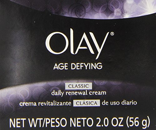 Olay Age Defying Classic Daily Renewal Cream Facial Moisturizer 2 Ounce