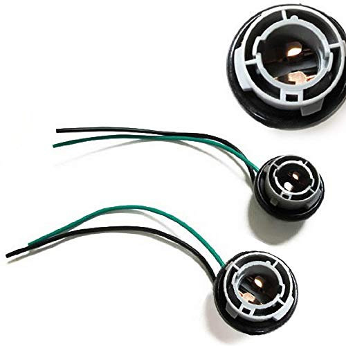 iJDMTOY 1157 7528 Wiring Harness Sockets Compatible With LED Bulbs Turn Signal Lights Brake Lights
