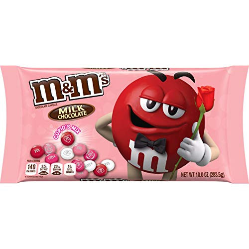M and MS Cupids Mix Milk Chocolate Valentines Day Candy 10-Ounce Bag M and MS Cupids Mix Milk Chocolate Valentines Day Candy 10-Ounce Bag