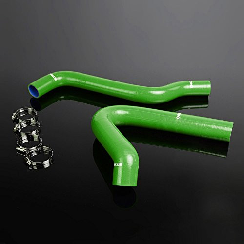 Silicone Radiator Coolant Hose Kit Clamps For CHEVY CK SERIES C10 C20 K10 K20 PICKUP 1967 1968 1969 1970 1971 1972 Green