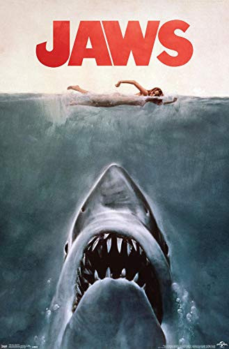 Trends International Jaws - One Sheet Wall Poster 14.725inch x 22.375inch Premium Unframed Version