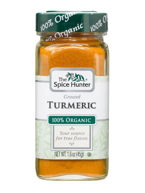The Spice Hunter Turmeric Ground Organic 1.6-Ounce Jar