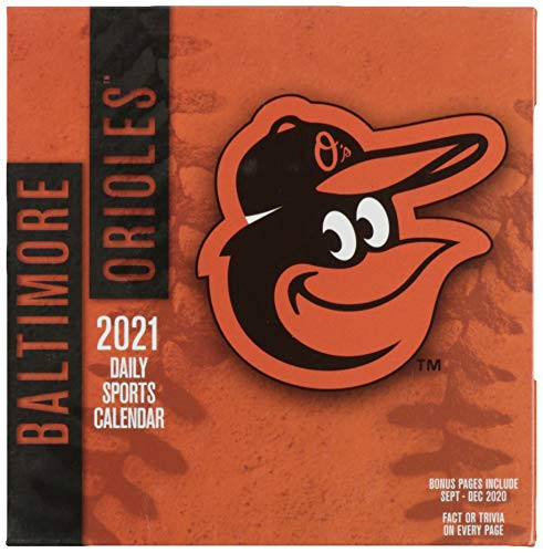 TURNER Sports Baltimore Orioles 2021 Box Calendar 21998051396