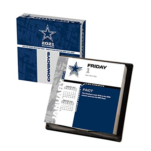 TURNER Sports Dallas Cowboys 2021 Box Calendar 21998051436